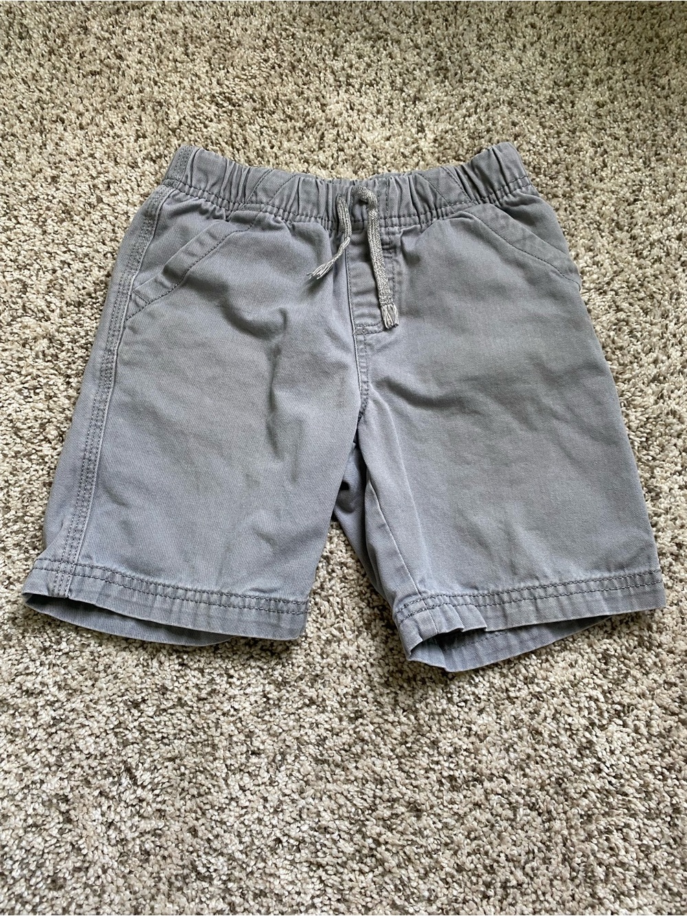 jumping beans Gray Elastic-Waist Shorts
